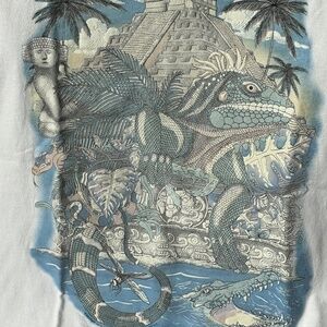 Color Changing Chacchoben Mayan Ruins Graphic T-Shirt - Unisex